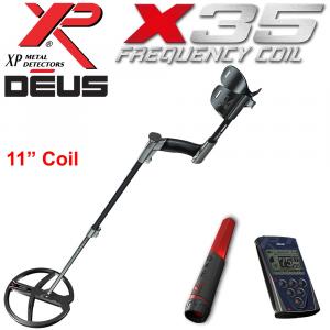 XP Deus - 11" x35, remote & mi6